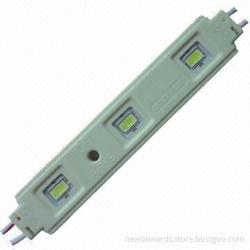Injection 5630 SMD White 3 Waterproof Lights LED Module, 12V DC Working Voltage, Various Colors Ok